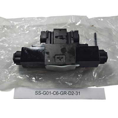 SS-G01-C6-GR-D2-31 Brand New SSG01C6GRD231 Nachi Hydraulic Solenoid Valve