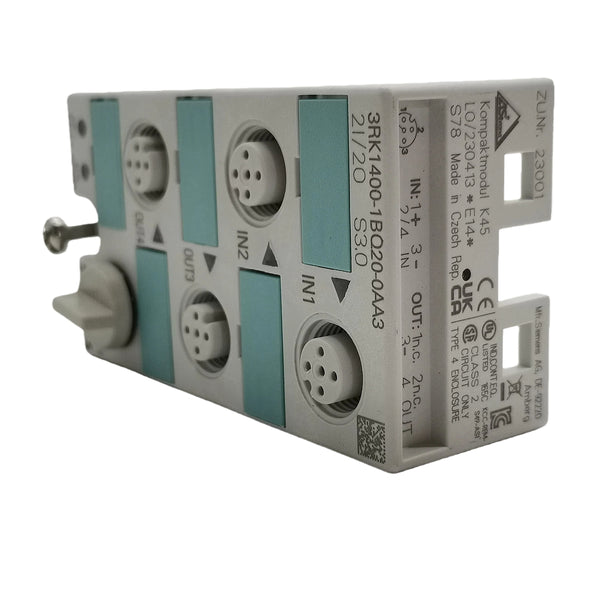 3RK1400-1BQ20-0AA3 New Siemens Compact Interface Module 3RK14001BQ200AA3