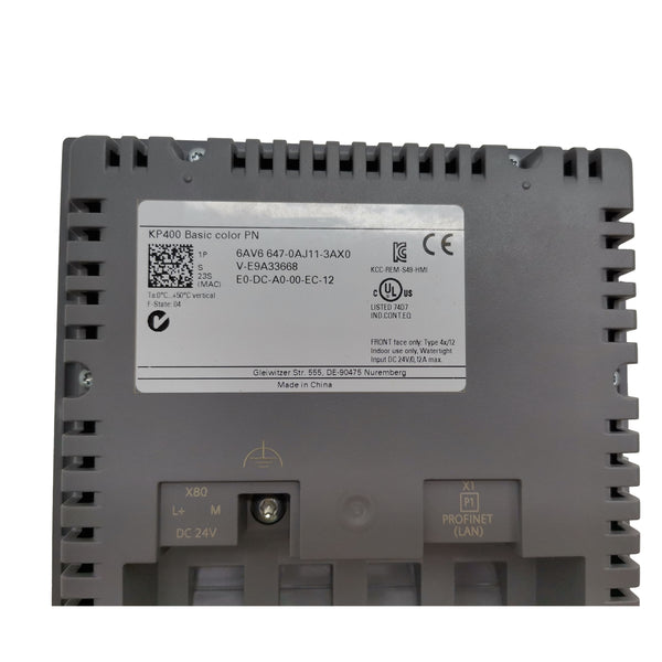 6AV6 647-0AJ11-3AX0 Siemens Touch Panel New One 6AV66470AJ113AX0