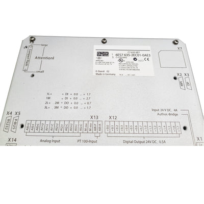 6ES7635-2EC01-0AE3 New Factory Sealed Siemens front shell 6ES76352EC010AE3