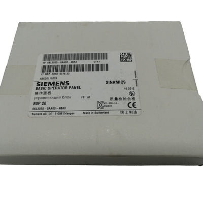 6SL3055-0AA00-4BA0 Brand New 6SL30550AA004BA0 Siemens Basic Operator Panel