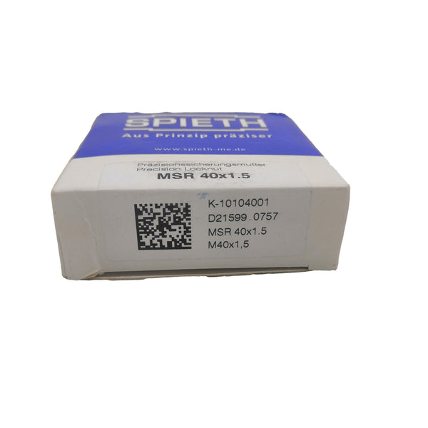 MSR40-1MSR40 New In Stock MSR401MSR40 Spieth Precision Locknut