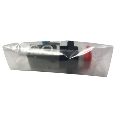 VM230-02-30RA SMC Mechanical Red Push Button Poppet Valve Genuine VM2300230RA