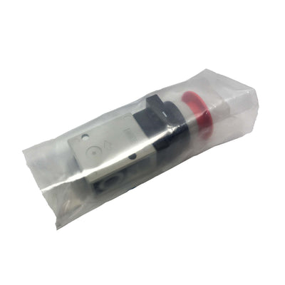 VM230-02-30RA SMC Mechanical Red Push Button Poppet Valve Genuine VM2300230RA