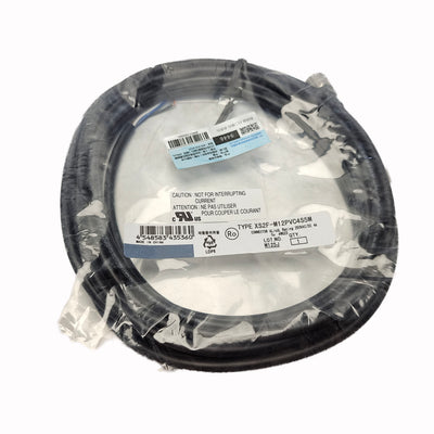 XS2F-M12PVC4S5M Omron Cordset Cable XS2FM12PVC4S5M Brand New