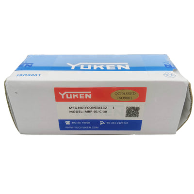 MBP-01-C-30 New Factory Sealed Yuken MBP01C30 Stacked Relief Valve